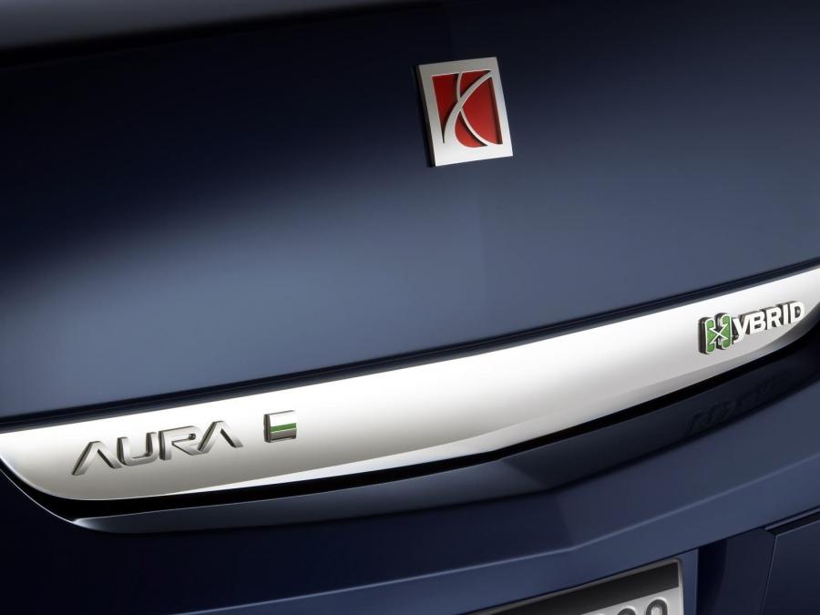 Логотип Saturn Aura Green Line Hybrid 2007 года  (фото 7 из 9)